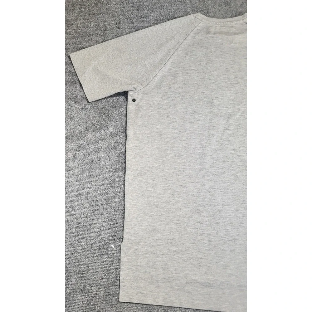 Nike Air Jordan 23 Lux S/S Heather Grey Raglan Top (834547-050) Men's Sz X-Large